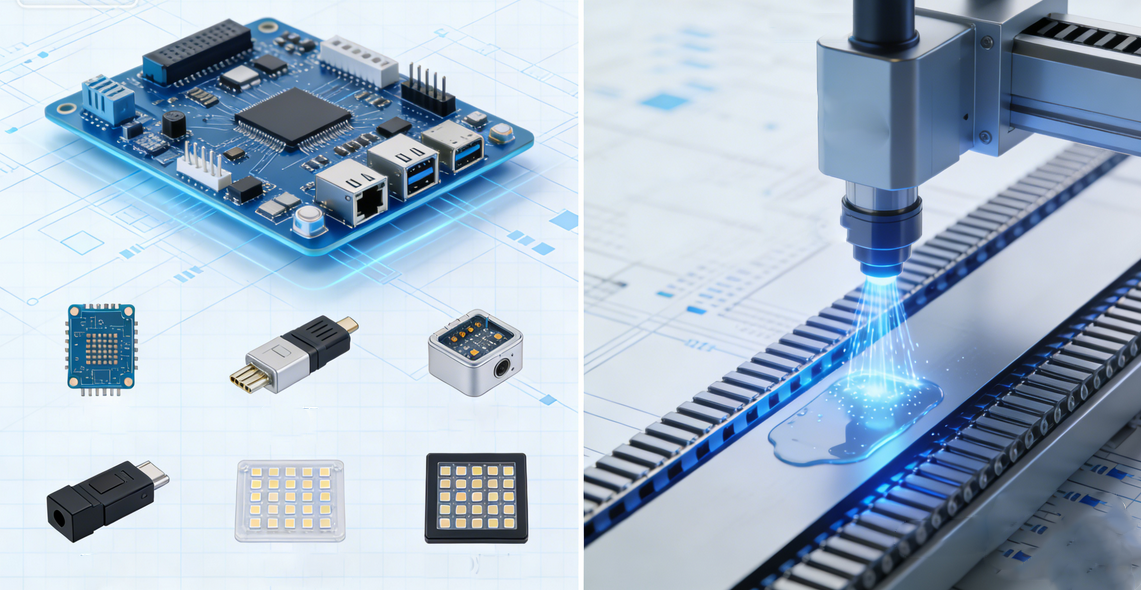 UV三防漆适合哪些产品？高效率涂覆方案解析 |铬锐特实业