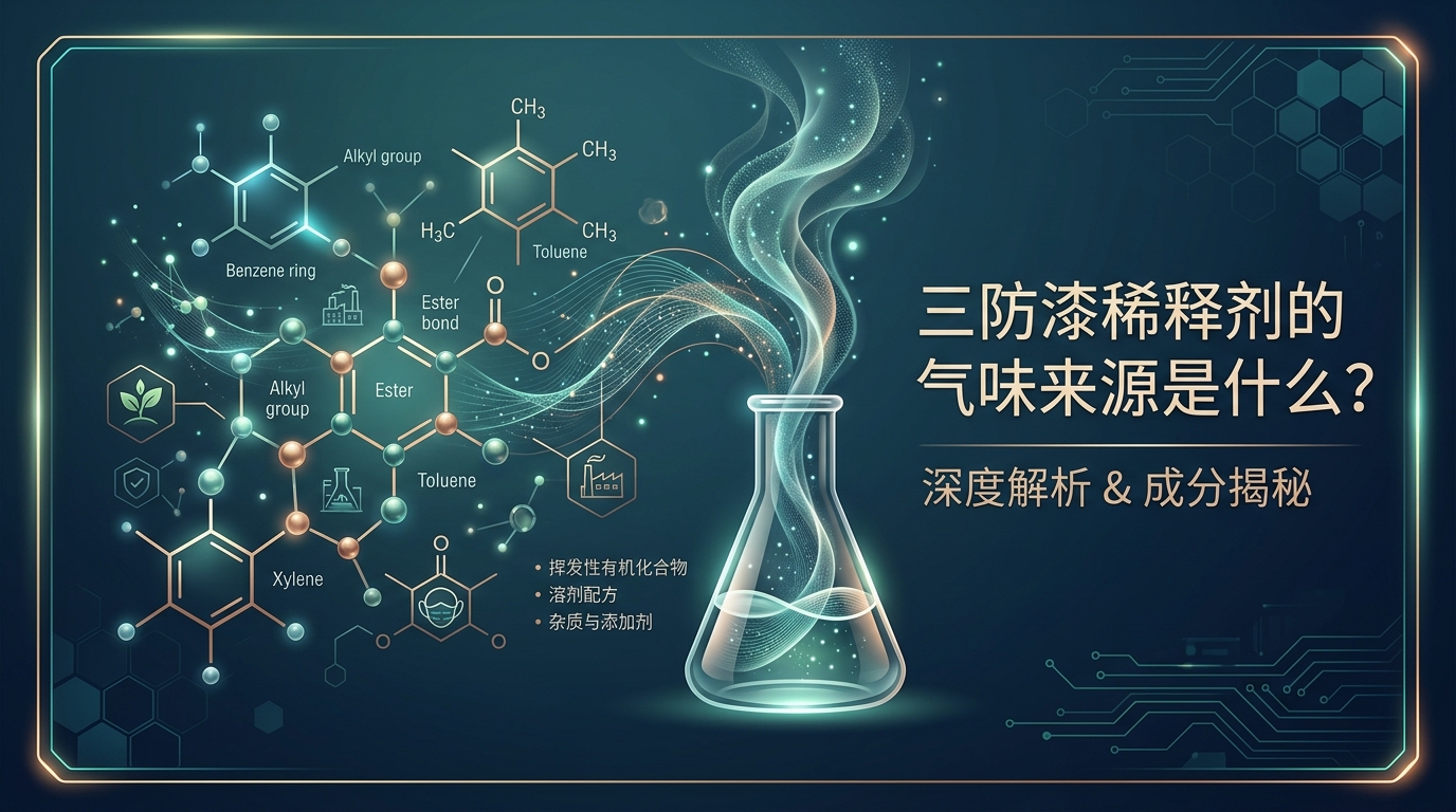 三防漆稀释剂的气味从哪来？施工时怎样有效降异味