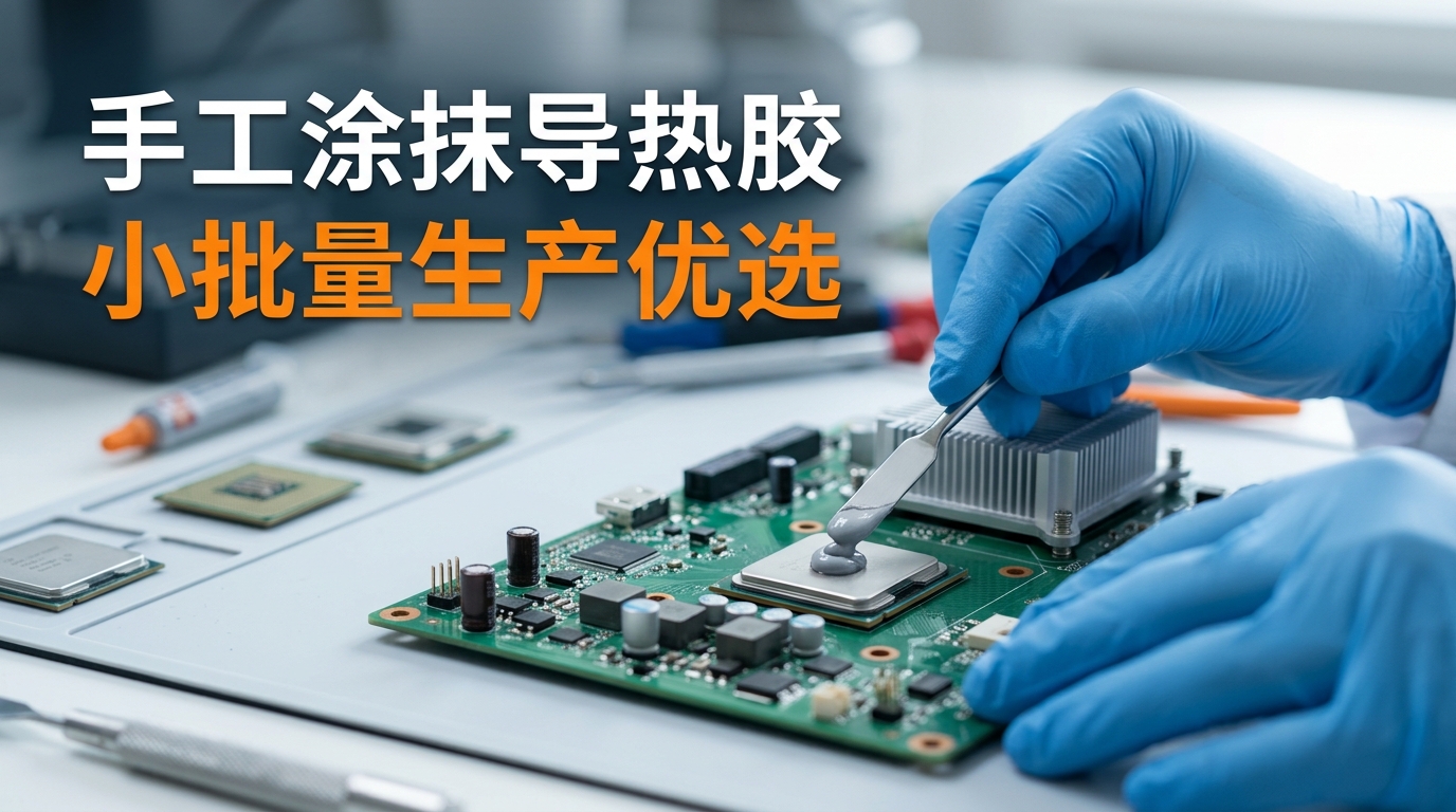 手工涂抹型导热胶:适合小批量生产的材料