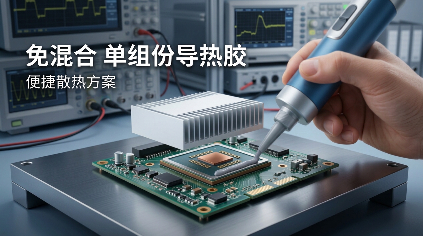 免混合单组份导热胶:操作便捷的散热方案