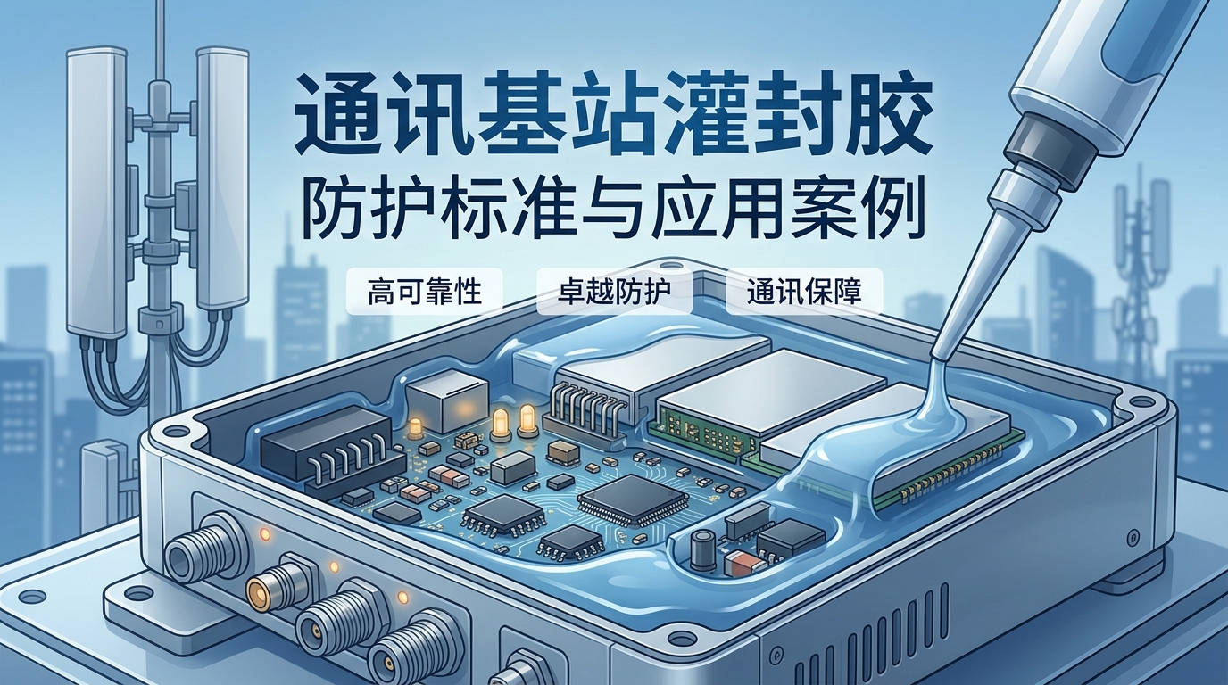 通讯基站灌封胶的防护标准与应用案例